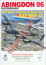 RAF Abingdon Battle of Britain at Home Day 1986