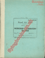 RAF Form 620 Notebook