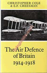 The Air Defence of Britain 1914-1918